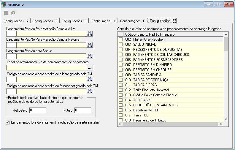 Definindo as Configurações do Sistema – Dataplace EAD & WebHelp