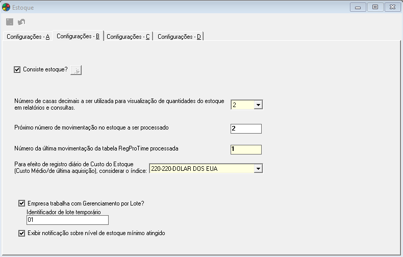 Definindo as Configurações do Sistema – Dataplace EAD & WebHelp